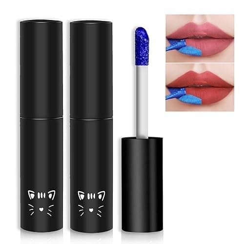 2PCS Peel Off Lip Stain Lip Tint Matte Liquid