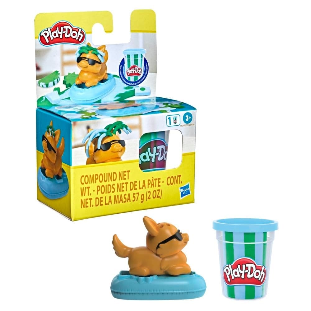 Hasbro Play-Doh Sun Fun Pals Playset, Green