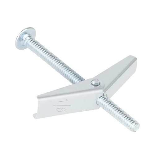 50 Pcs 1/8 Inch Heavy Duty Metal Drywall Anchors