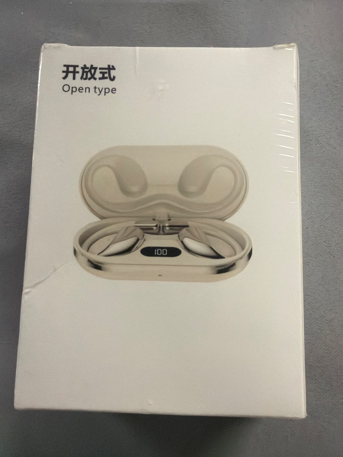 Open Ear Clip Wireless Earbuds Bone Conduction