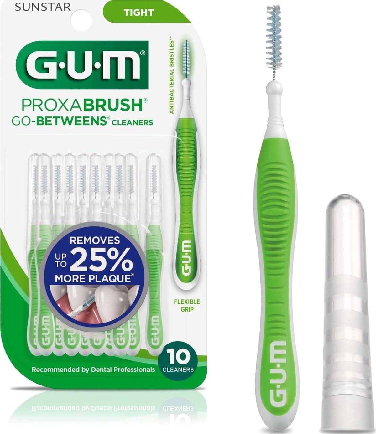 GUM Proxabrush Go-Betweens Tight, 10 Count