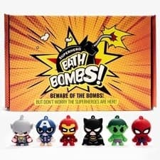 COSMETICS STORIES-Superhero Bath Bombs for Kids