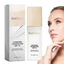 Changing Foundation SPF 15 Makeup Skin Tone