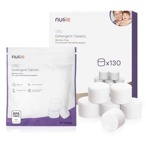 Nuliie 130 PCS High-Efficiency Detergent Tablets