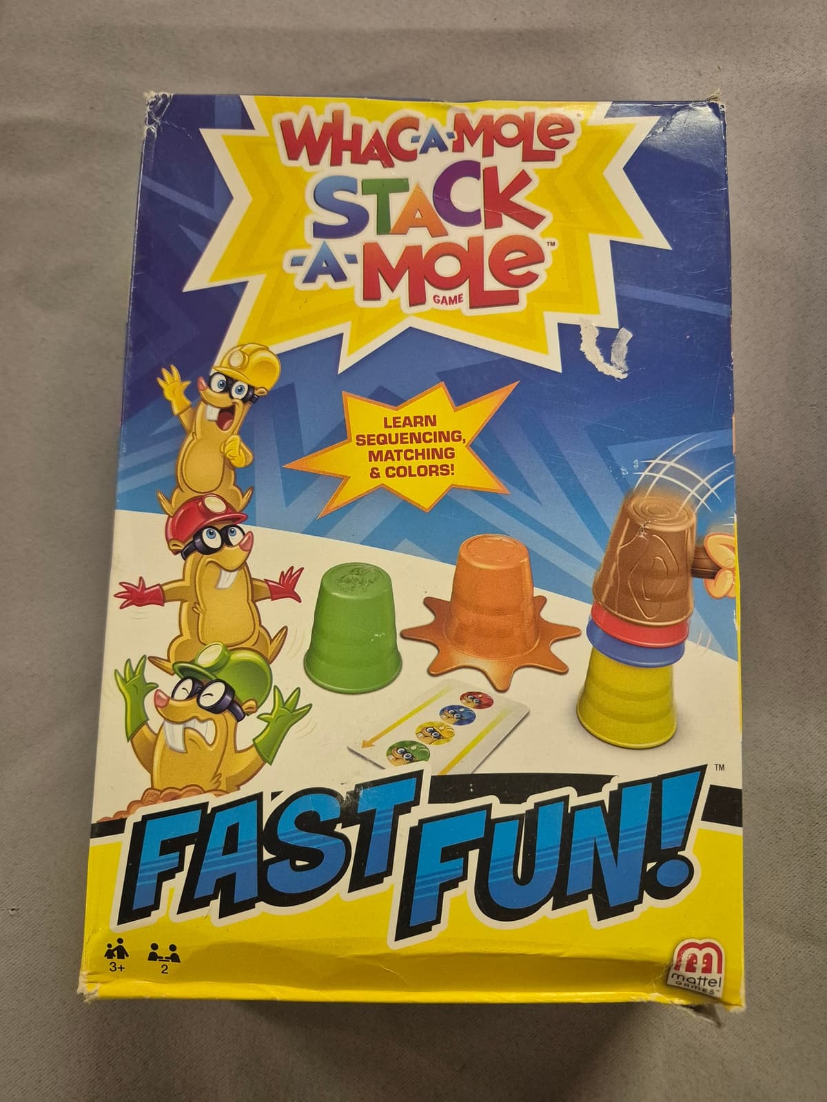 Whac-A-Mole Stack-A-Mole Game