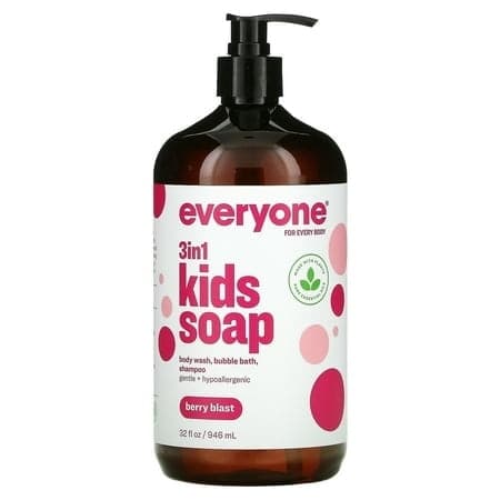 Everyone Kids Soap 32 oz 3-in-1 Berry Blast