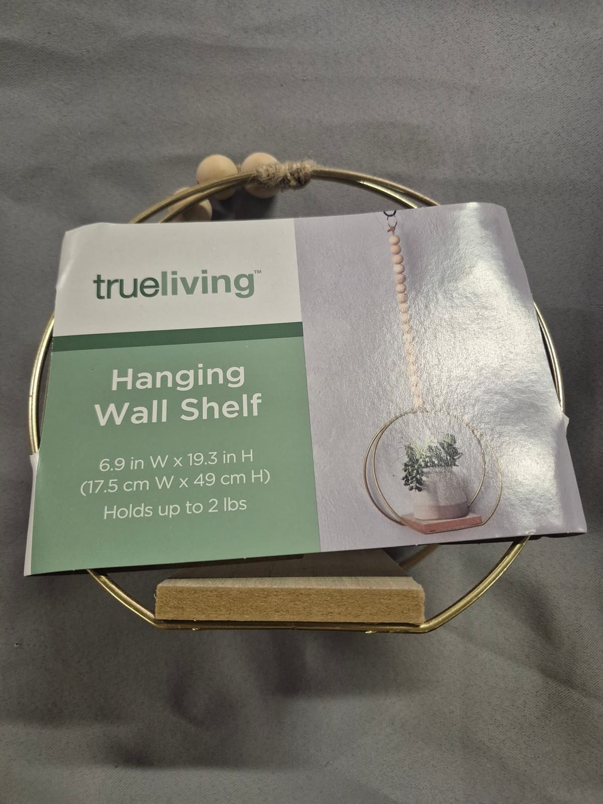 True Living Hanging Wall Shelf