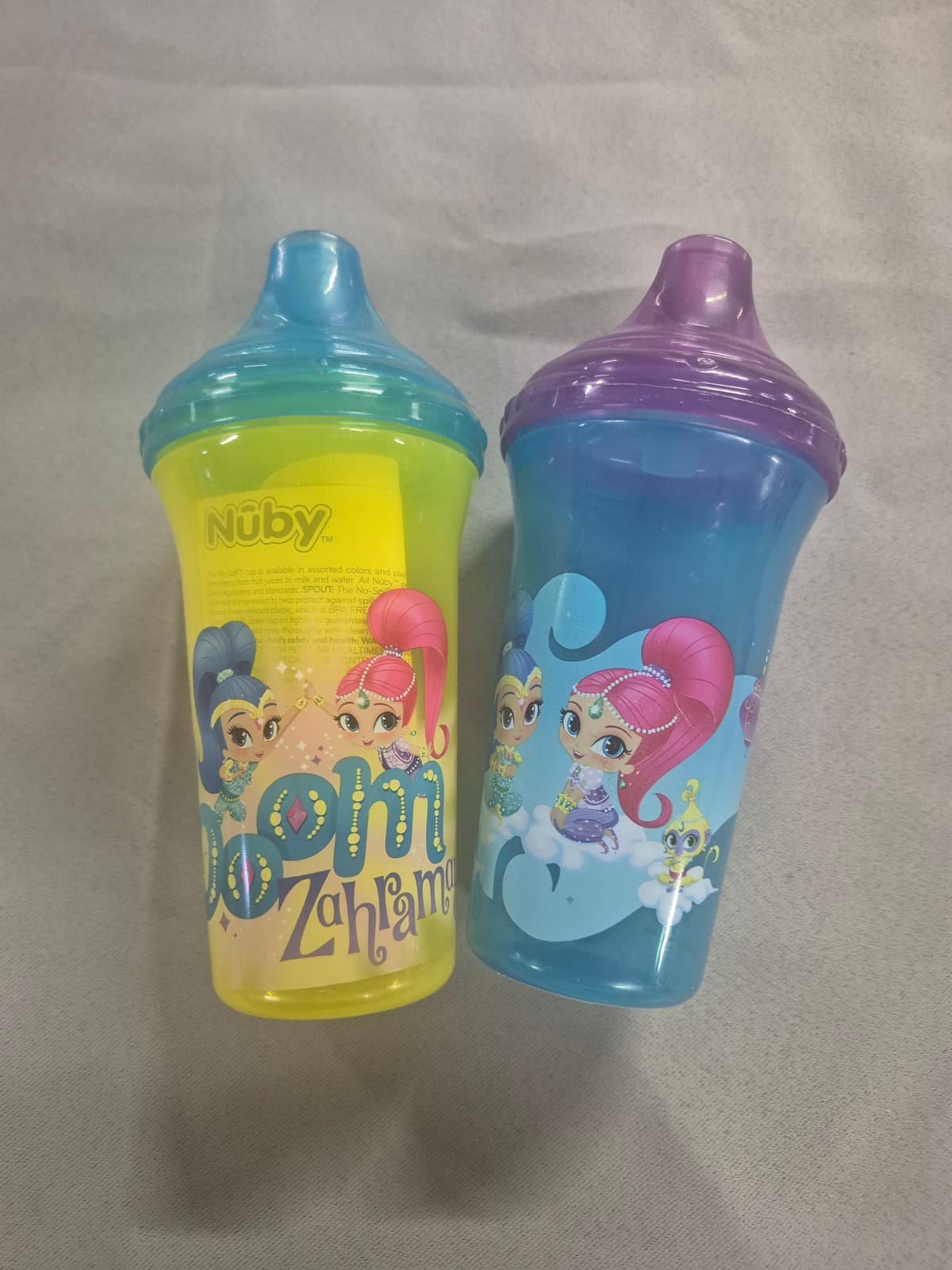 Nuby Shimmer And Shine Sippy Cups