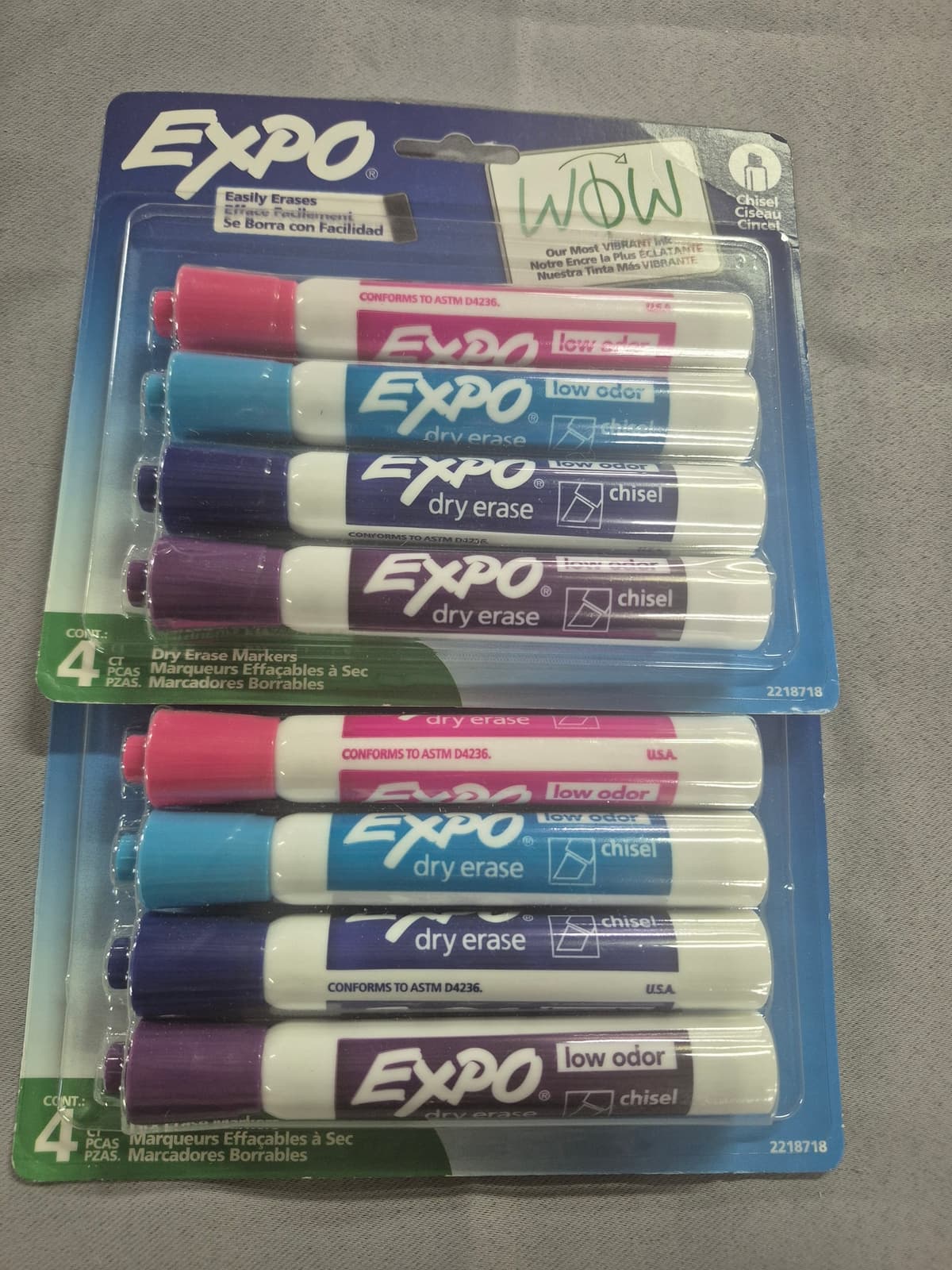 EXPO Low-Odor Dry Erase Markers