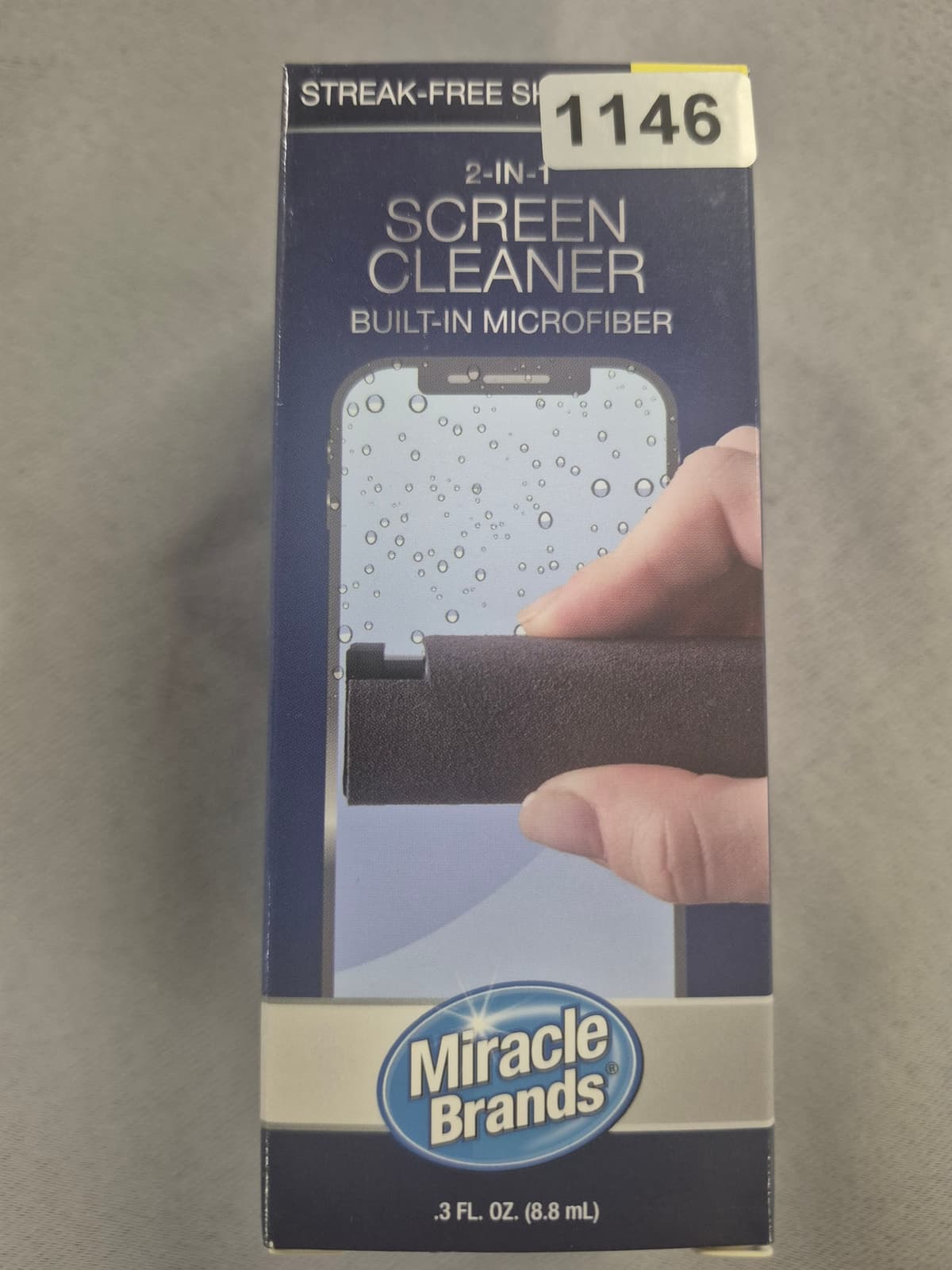 Miracle Brands 2-in-1 Screen Cleaner with
