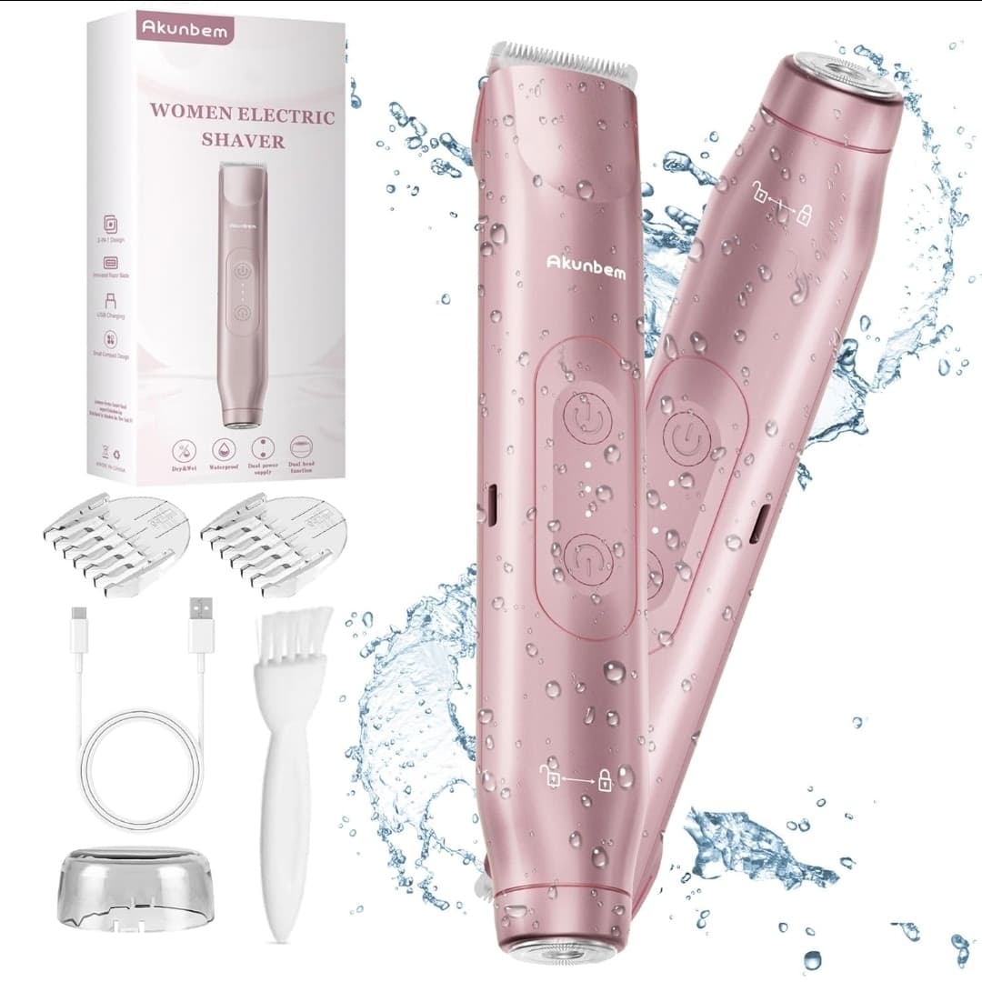 Akunbem Electric Shaver For Women
