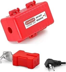 Lockout Tagout Safety Padlock 5 PCS