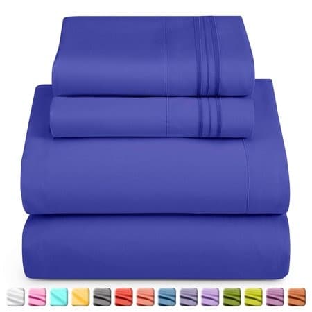 Nestl King Sheet Sets 1800 Series Deep Pocket 4