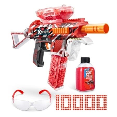 XSHOT Hyper Gel Trace Fire Motorized Blaster