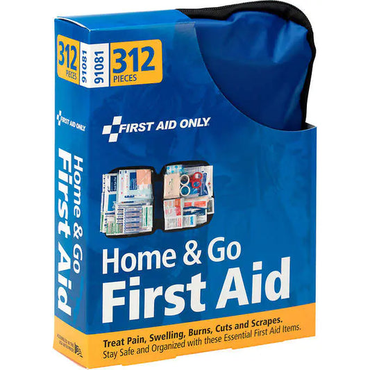 312-Piece Home & Go First Aid Kit